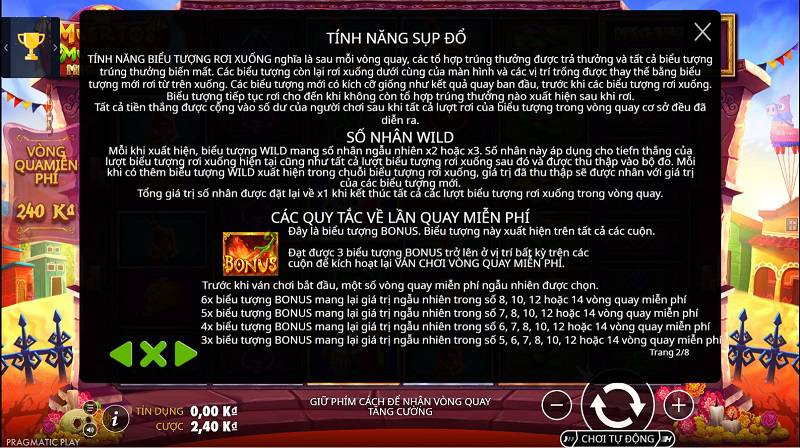 Số nhân WILD, vòng quay miễn phí và cơ chế cược mạo hiểm